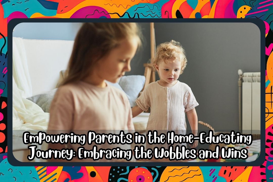 Children playing and learning happily in the home environment through Home Education with happy, relaxed parents