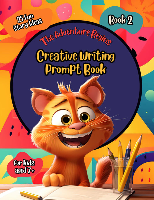 Spotted Genius - Creative Writing Prompt Book 2 - Where learning is a walk in the park